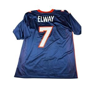 Vintage John Elway Denver Broncos Jersey Size L